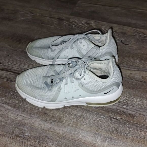 Kids Nike Air Max sequent 3 pure platinum Sz 12 - Picture 3 of 7